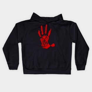 LEFT HAND OF SIN Kids Hoodie